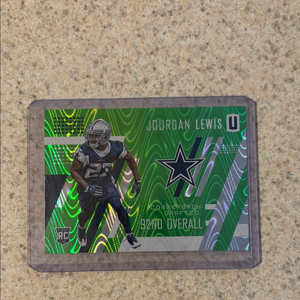2017 Jourdan Lewis Green Wave Unparalleled /499